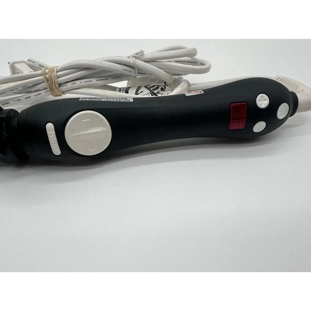Beachwaver S1.25 Rotating Curling Iron Black Silver VGUC
